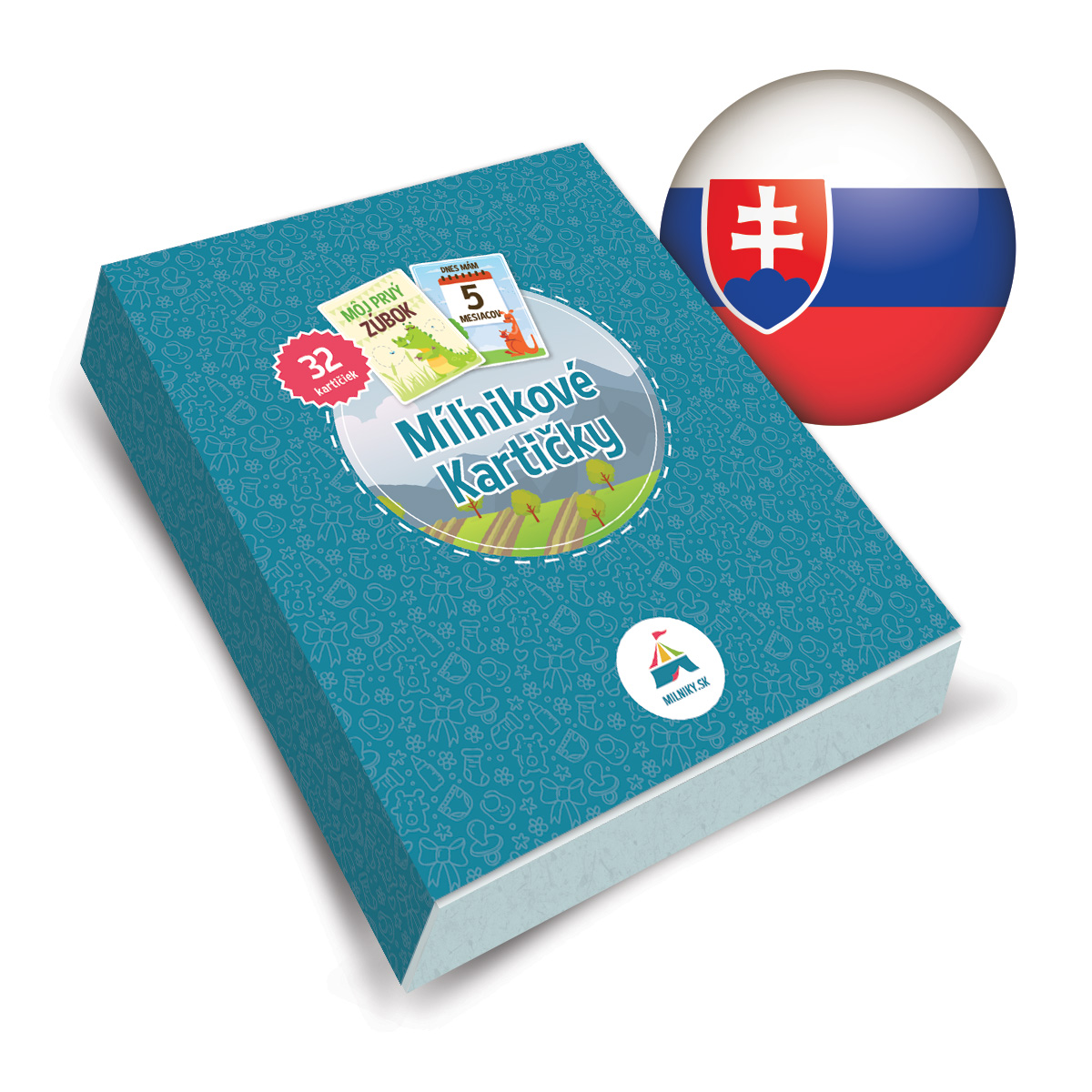 Mílnikové kartičky sú dostupné v slovenskej aj českej verzii  